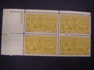 Scott E18, 17c Special Delivery, PB4 #23168 UL,  MNH Beauty