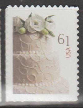 U.S. Scott #4398 Wedding Cake Stamp - Mint NH Single