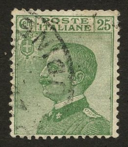 Italy, Scott #101, Used
