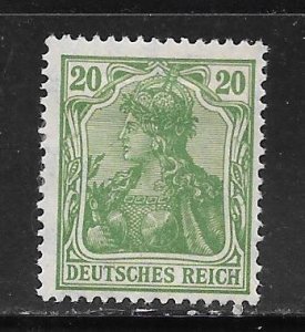 Germany #121 MH Single