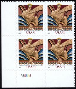 SC#3766 $1.00 Wisdom PB MNH