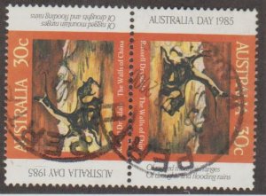 Australia Scott #943b Stamp - Used Pair