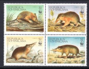 Dominican Republic 1158 Mammals MNH VF