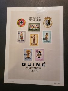 Stamps Portuguese Guinea Scott RA17-23a never hinged