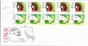 Palau, Worldwide First Day Cover, Birds