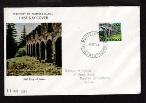 Norfolk Island # 52 FDC!