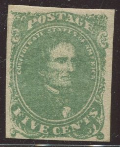 Confederate States 1 Mint Stamp BX5224