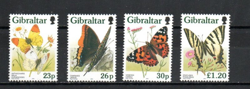 Gibraltar 728-731 MNH