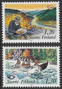 FINLAND 1983 Nordic Cooperation Set Sc 675-676 MNH