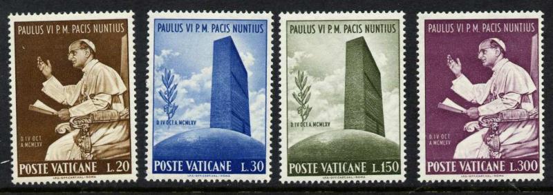 Vatican 416-9 MNH - Pope Paul VI, Architecture