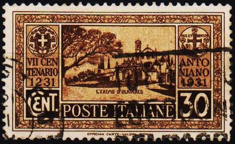 Italy. 1931 30c S.G.306 Fine Used