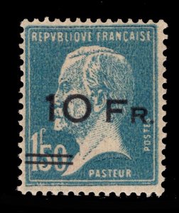 MOMEN: FRANCE SC #C4 1928 AIRMAIL MINT OG H BASEL CERT LOT #67599