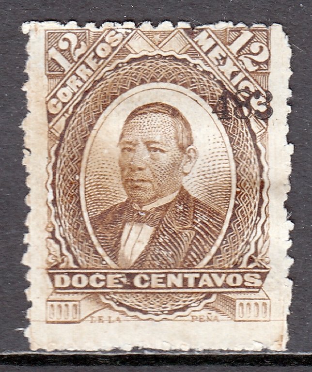 Mexico - Scott #136 - MNG - Creasing, short perfs - SCV $7.50