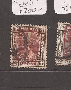 Malaya Jap Oc Perak 5c Red Chop SG J193d VFU (5axl)