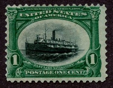 US Scott 294 MFH-SCV $16.50