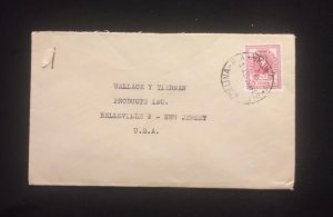 C) 1946. ARGENTINA. AIRMAIL ENVELOPE SENT TO USA. 2ND CHOICE