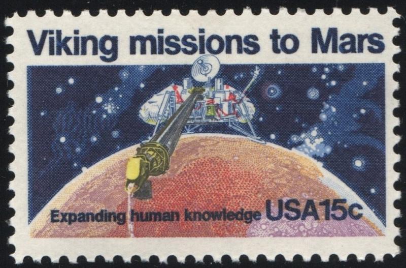 SC#1759 15¢ Viking Mission To Mars Issue Single (1978) MNH