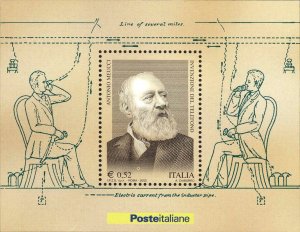 2003 - ITALY - Antonio Meucci - SC #2553 - SHEET - MNH **