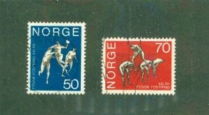 NORWAY 566-7 USED BIN $0.70