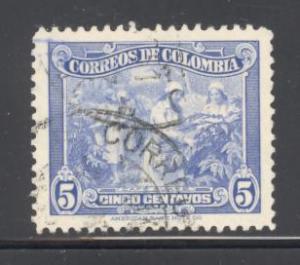 Colombia Sc # 574 used (DT)