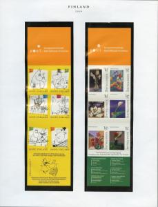 FINLAND SELECTION OF 2008//2010  ISSUES MINT NH AS SHOWN SCOTT CATALOG $271.00