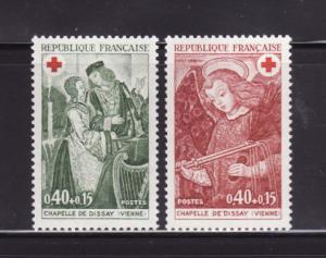 France B443-B444 Set MNH Red Cross (A)