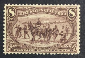 MOMEN: US STAMPS #289 MINT OG H LOT #43134