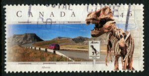 1740 Canada 45c Dinosaur Trail, used