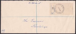 COOK IS 1936 Registered OHMS cover to Rarotonga ex MANGAIA.................g339