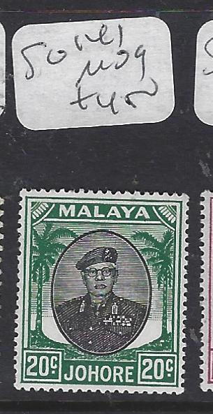 MALAYA JOHORE  (P0211B)  SULTAN 20C  SG 141    MOG