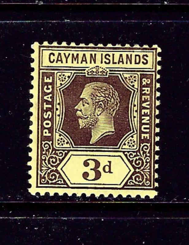 Cayman Is 37 MH 1913 issue