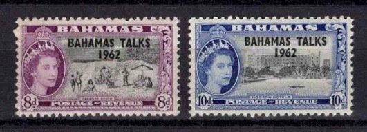 1963 Bahamas Talks Optd. Set