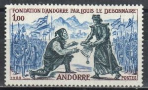 Andorra, French Stamp 157  - Debonnaire giving charter