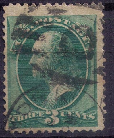 US Sc #147 3c Green Fine