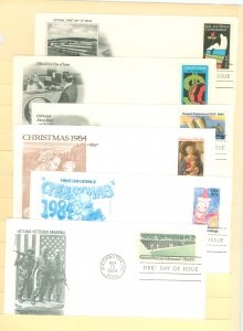 US 2074/2109 1984 6 different FDCs. 4 U/A. 2 Addressed. Artmaster and Artcraft cachets. Soil & Water Conservation. CU 50th Anniv