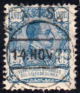 Spanish Guinea Scott 190 Used.