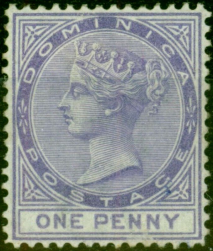 Dominica 1879 1d Lilac SG5 Fine Mounted Mint