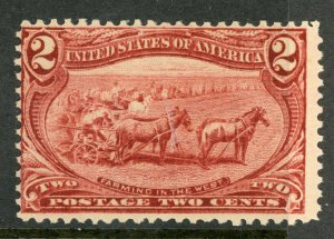 USA 1898⭐Trans-Mississippi⭐2¢ Farming Scott # 286  ⭐ MNH  A428