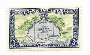 Cook Islands 1949 - MNH - Scott #134 *