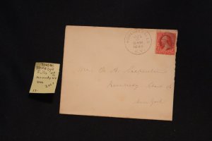 US 266 on cover Honeoye Falls NY to Kennedy NY (#2067)