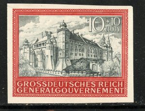 Poland # NB41a, Mint Never Hinge.