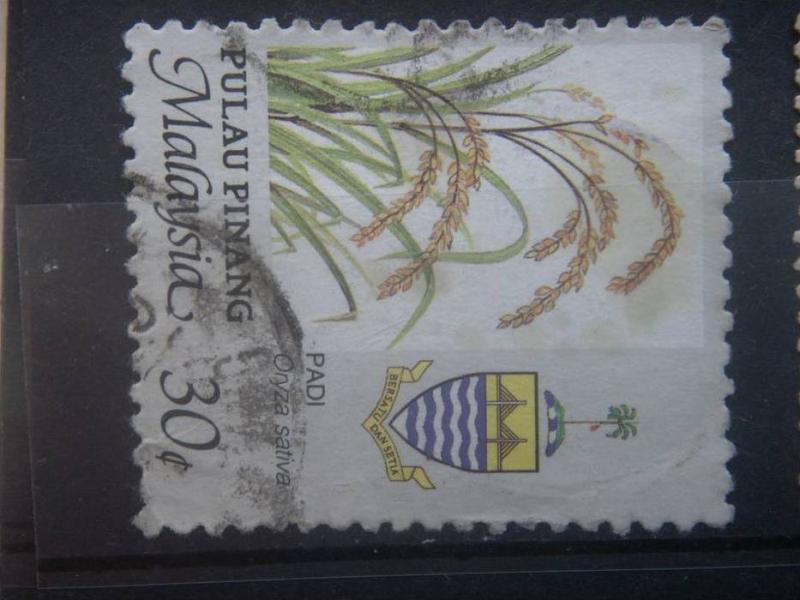 PENANG, 1986, used 30c, Agriculture Scott 94