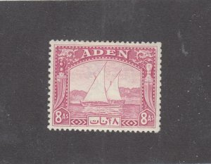 ADEN # 8 VF-MLH 8as DOW CAT VALUE $30