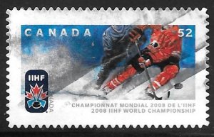 Canada 2265: 52c Hockey players, used, VF