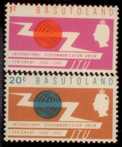 Basutoland 1965 SC# 101-2 MNH E90