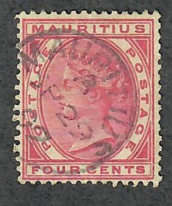 Mauritius #72 used single