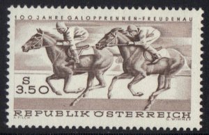 Austria  #812  MNH  1968 horse race