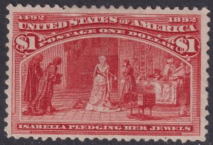 #241 Mint OG, VF (CV $1000 - ID48336) - Joseph Luft