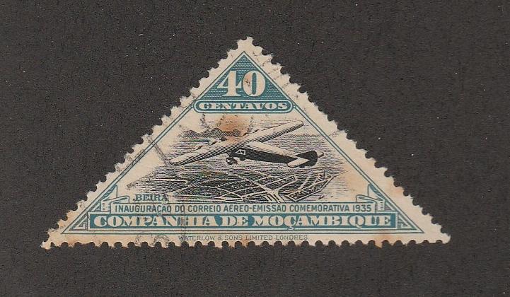 9 Stamps From Mozambique Company