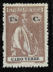 Cape Verde #147 MH Ceres Stamp. Nice.